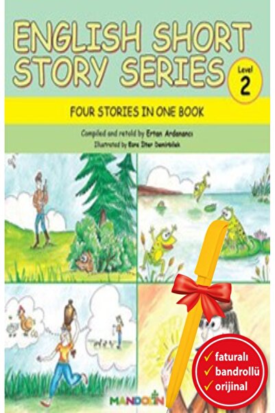 Mandolin Yayınları Alfa Kalem+English Short Story Series 2 (Ertan Ardanancı)Ç...