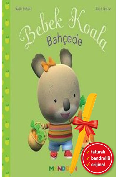 Mandolin Yayınları Alfa Kalem+Bebek Koala - Bahçede (Nadia Berkane)Çocuk Hika...
