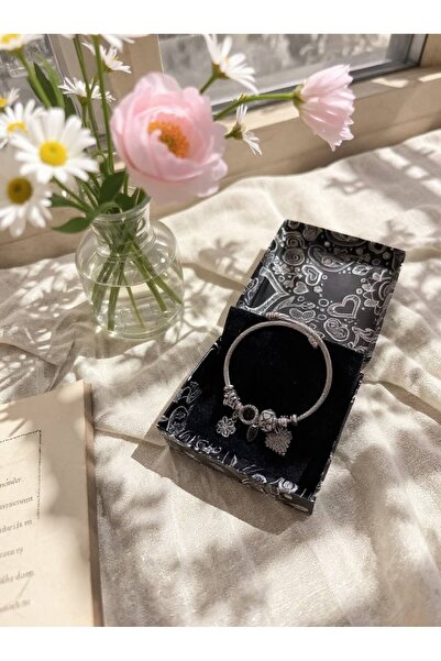 stainles steel Çelik Charm Bileklik