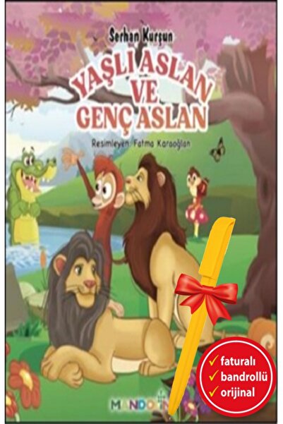 Mandolin Yayınları Alfa Kalem+Yaşlı Aslan ve Genç Aslan (Serhan Kurşun)Çocuk ...