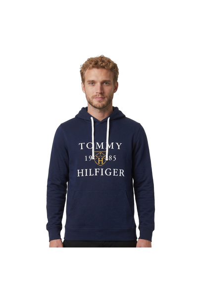 Tommy Hilfiger 09t4200-410 Men's Sweatshirt Navy Blue