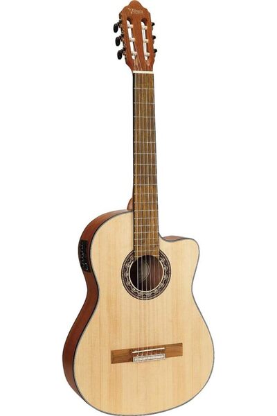 VALENCIA VC304CE ELEKTRO KLASİK GİTAR, CUTAWAY, 4/4, NATUREL MAT,