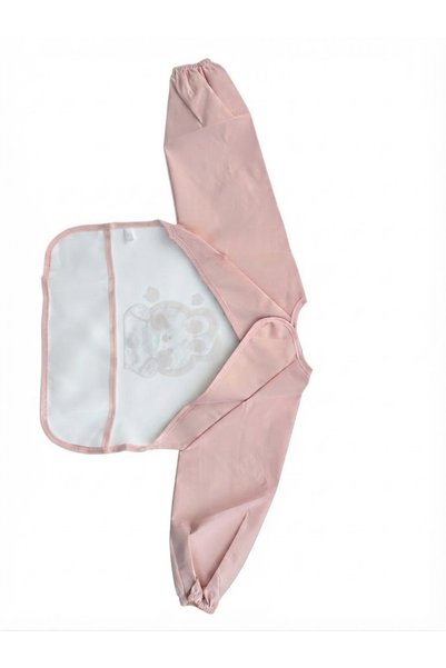 SİMİN KOZMETİK Baby and Child Waterproof Bib with Sleeves / Painting and Activity Bib