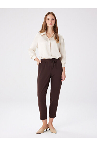 Faik Sönmez Comfort Fit Krep Örme Pantolon W27PNT002