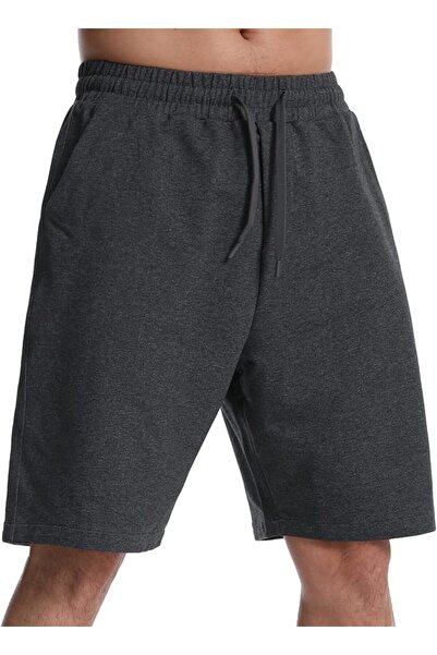 GENERAL The Gym People Men's Lounge Shorts with Deep Pockets Loose Fit Jersey...