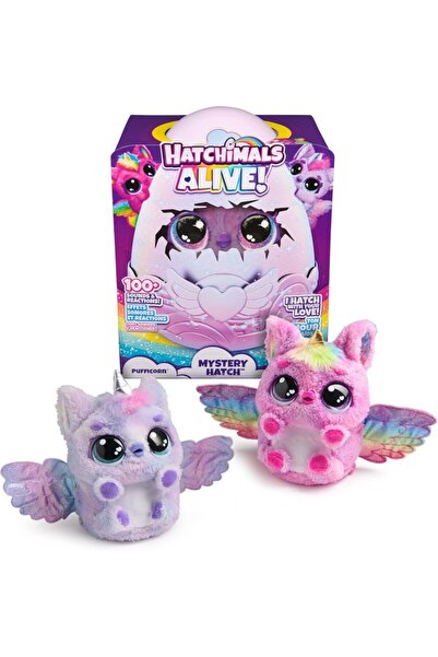 Hatchimals Alive Gizemli Yumurta Pufficorn – sihirli kendiliğinden çıkan yumu...