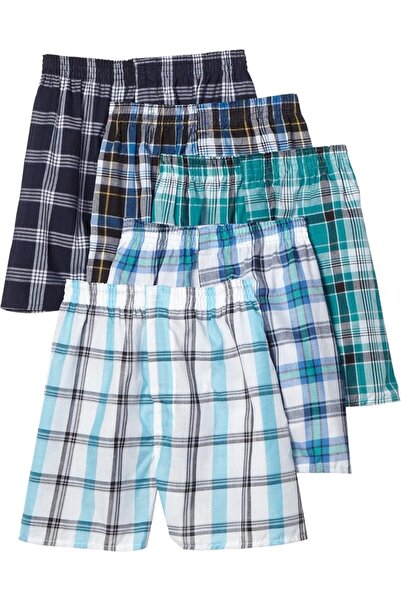 Fruit of the loom Fruit of the Loom Men's Plaid Tartan Woven Boxer Briefs, Mu...