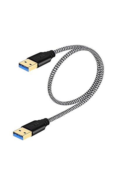 GENERAL كيبل USB الى USB من فاسجير، كيبل USB 3.0 A الى A (1.5 قدم، اسود)