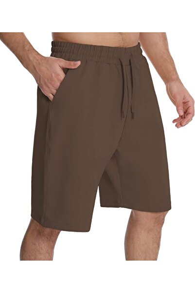 GENERAL The Gym People Men's Lounge Shorts with Deep Pockets Loose Fit Jersey...