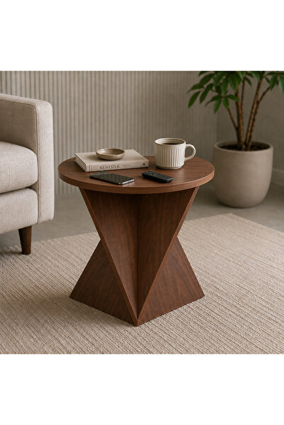 TrMuko Side Table - Brown