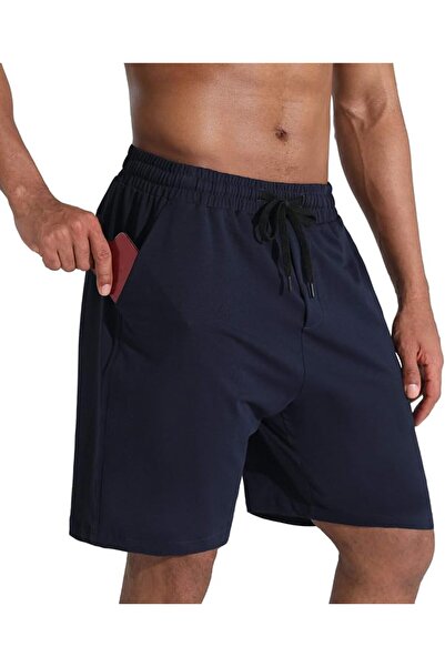GENERAL The Gym People Men's Lounge Shorts with Deep Pockets Loose Fit Jersey...