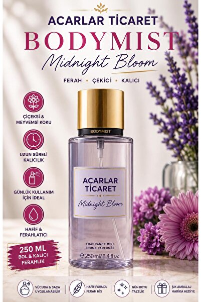 Acarlar Ticaret Vücut Spreyi 250 Ml Midnight Bloom