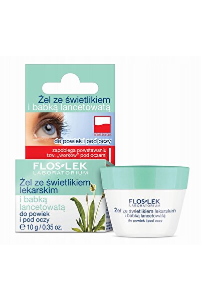 Floslek Gel de plantain cu Eyebright și Ribwort pentru pleoape și sub ochi 10...