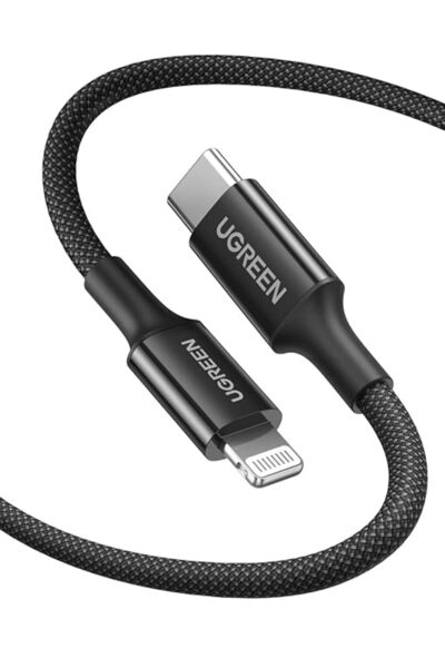 GENERAL يوجرين كابل USB C الى لايتنينج بطول 2 متر، لكابل شاحن ابل ايفون من ال...