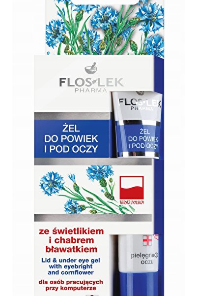 Floslek Gel pentru pleoape și zona de sub ochi cu eyebright și albăstrele 15 ...