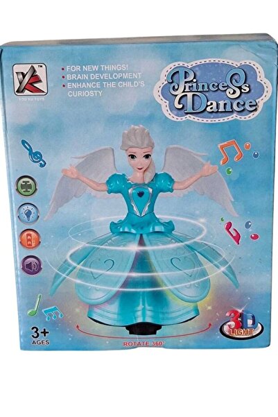 JOYFUL CHİLD Oyuncak Dans Eden Prenses Pilli Işıklı Sesli Hareketli Oyuncak D...