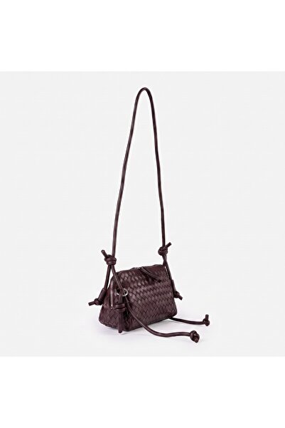 EYCH Shoulder Bags - Brown - Faux leather