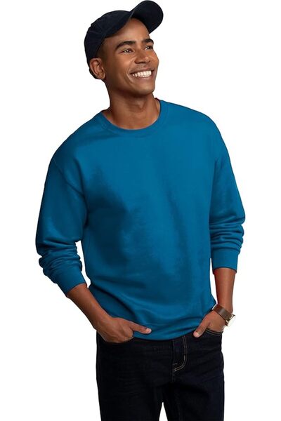 Fruit of the loom سويت شيرت للرجال من فرووت اوف ذا لووم، ياقة ضيقة