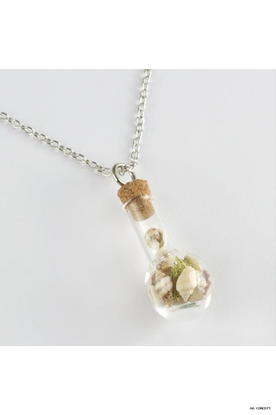 ZERO LAND CONCEPTA Fanus Live Necklace (01258) Silver