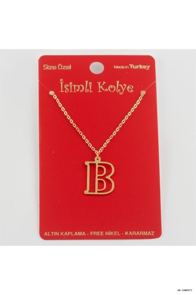 ZERO LAND CONCEPTA Necklace with Prince Letters (14809) B