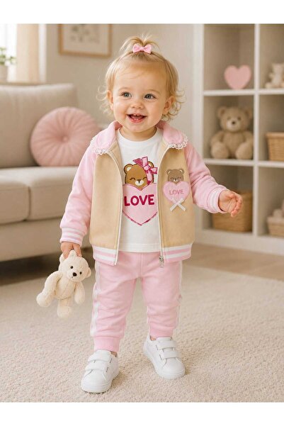 krm kerem bebe Two Piece Sets - Pink - Long