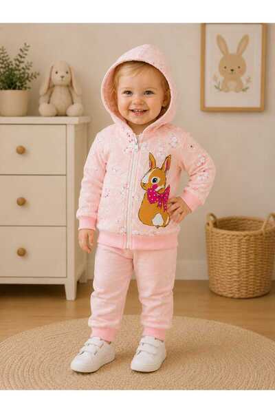 krm kerem bebe Baby Set - Pink - Plain