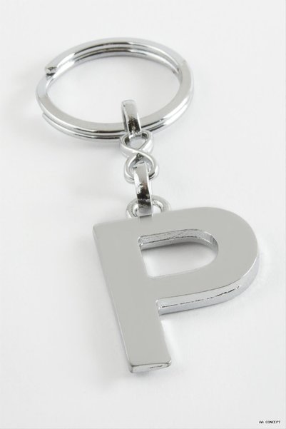 ZERO LAND CONCEPTA Metal Letter (234831) Keychain P