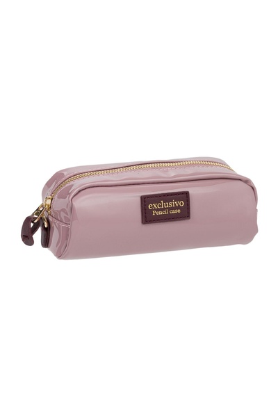 OEM Penar tub adolescenți pentru școală, roz, model tub, 19x7x7cm – compact, ...