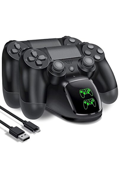 GENERAL Arabest USB Charger Station Compatible with Ps4 Controller and Pc Dua...