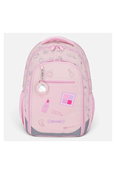 OEM Ghiozdan școlar clase primare, roz, 31x14x44cm – spațios, comod și gata d...