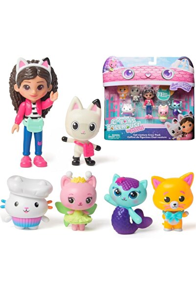 DREAMWORKS GABBY'S DOLLHOUSE Gabbys Dollhouse Gabby`Nin Hayal Evi Filmi Coklu...