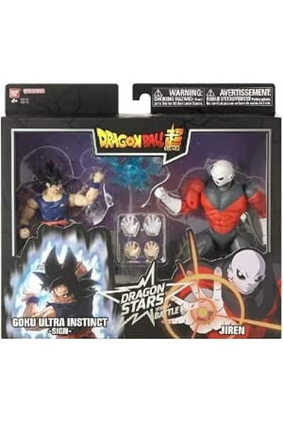 Dragon Ball Z Bandai Goku Ultra Instinct Vs Jiren Mücadele Paketi - Dragon Stars