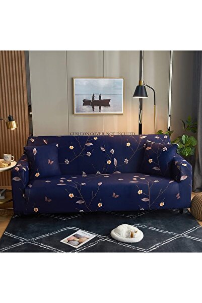 HOUSE OF QUIRK Universal Three-Seater Sofa Cover with 140Gsm High Elasticity ...