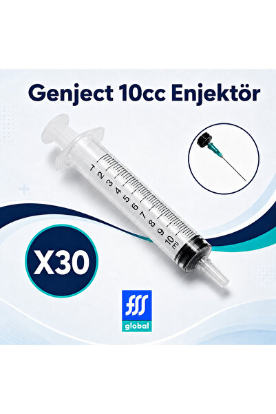 FSS GLOBAL Genject 10cc Enjektör 30'Lu