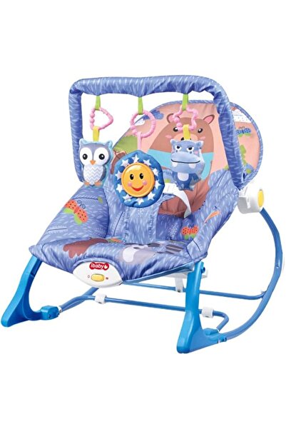 GENERAL Multi-Functional Baby Rocking Chair Can Be Used as a Rocking Bed with...