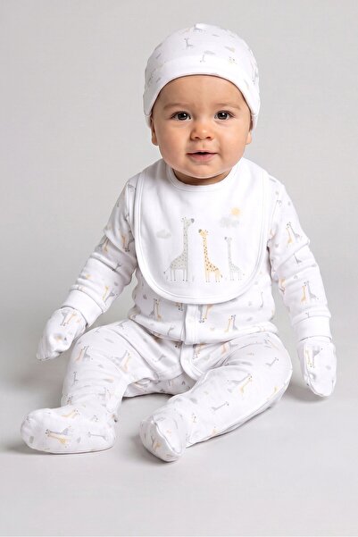 Rock A Bye Baby Boutique Toddlers Boy 5 Pieces Graphic Print Hanging Gift Set...