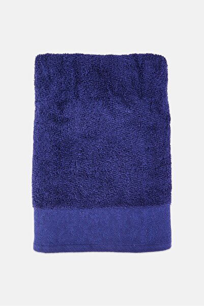 Home Collection Cotton Bath Towel, Navy Blue