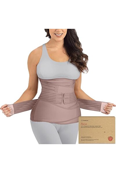 KeaBabies 3-in-1 Postpartum Abdominal Support Belt - Postpartum Belly Belt, B...