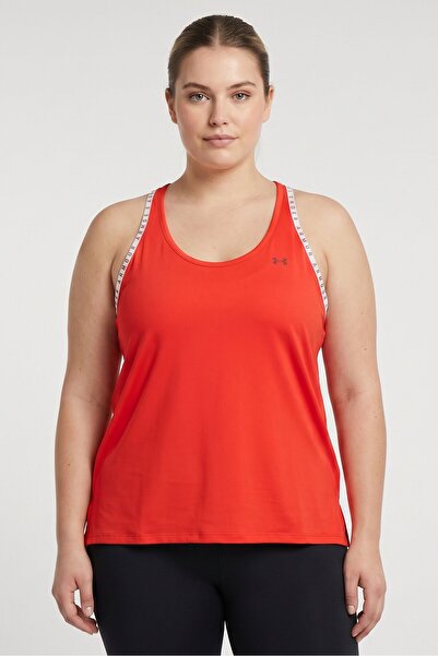 Under Armour Women Loose Fit Sleeveless Training Top, Red