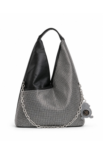 Krista Bell Shoulder Bags - Black - Faux leather