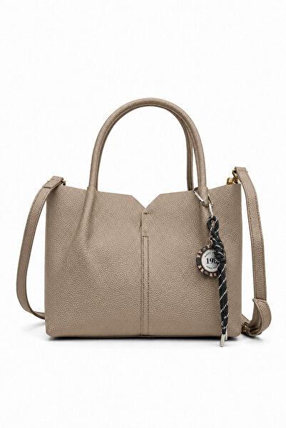 Krista Bell Shoulder Bags - Brown - Faux leather