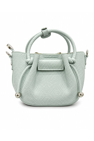 Krista Bell Shoulder Bags - Blue - Faux leather