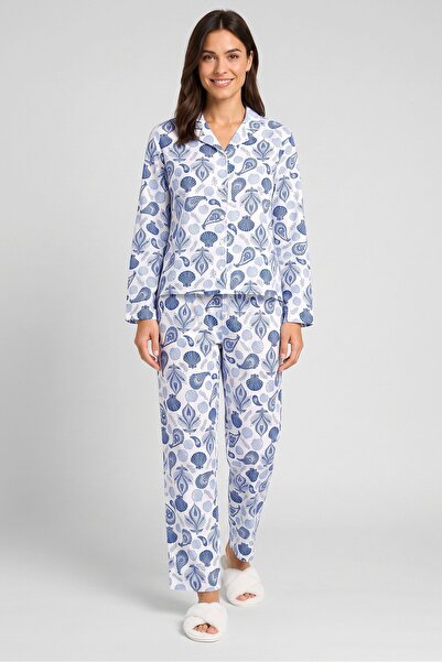 Marilyn Monroe Women 2 Pieces Graphic Print Long Sleeve Top And Bottom Pajama...