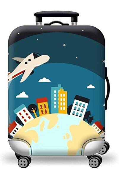 Homarket هوماركيت غطاء امتعة السفر بمقاس 18-32 انش، غطاء مطاطي ممتاز لحماية ش...