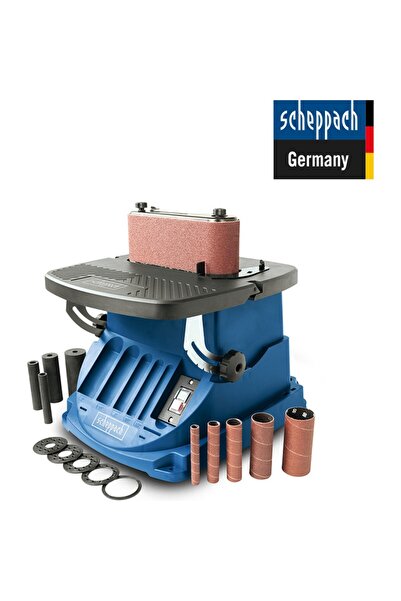 Scheppach OSM600 Salınımlı Titreşimli Bant Zımpara Makinası 600 Kum 450 W Güç...