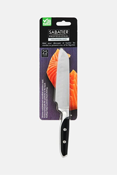 sabatıer Santoku Knife 13cm, Black