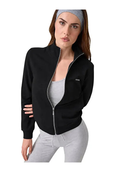 Guess V6YQ21K4329-JBLK Gues Kadın Sweat