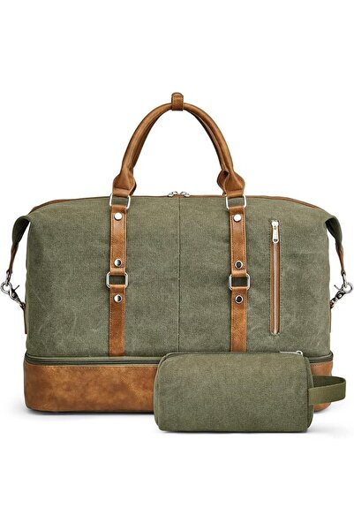 GENERAL S-Zone Large Tote Duffel Bag Canvas Men's Weekender Overnight Travel ...