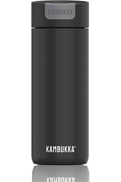 Kambukka ثيرموس معزول بتفريغ الهواء بسعة 500 مل - اوليمبوس أسود مات من كامبوك...