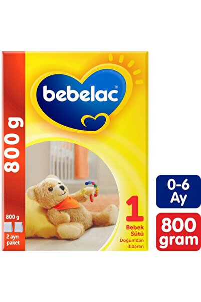 Bebelac 1 Bebek Sütü 0-6 Ay 800 Gr
